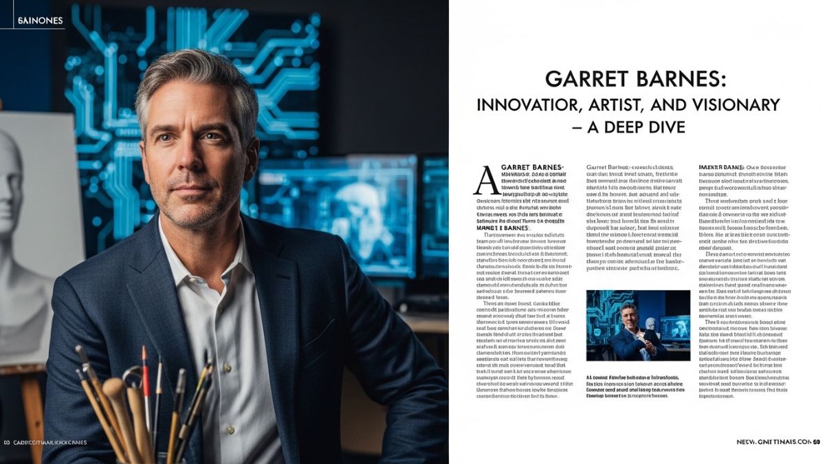 Garret Barnes: Innovator, Artist, and Visionary – A Deep Dive