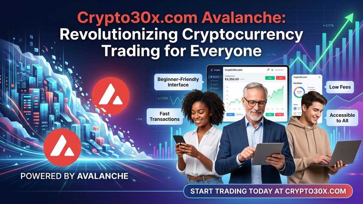 Crypto30x.com Avalanche: Revolutionizing Cryptocurrency Trading for Everyone