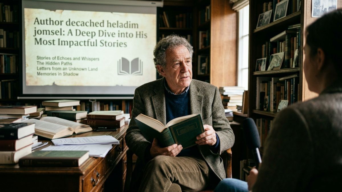 Author decached heladim jomsel: A Deep Dive into His Most Impactful Stories